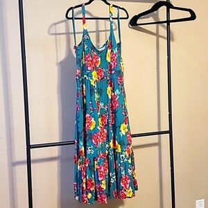 Torrid 3 Floral midi dress